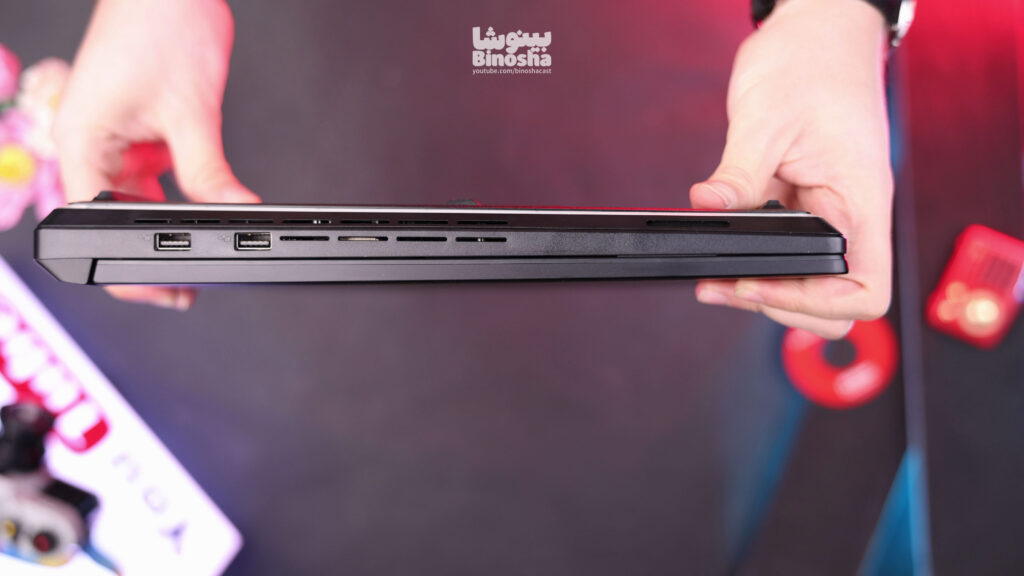 Asus ROG Scar 18 Binosha پورت‌ها