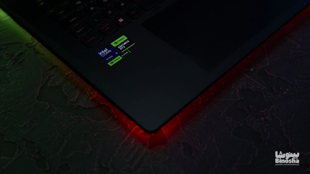 Asus ROG Scar 18 Binosha پردازنده و گرافیک
