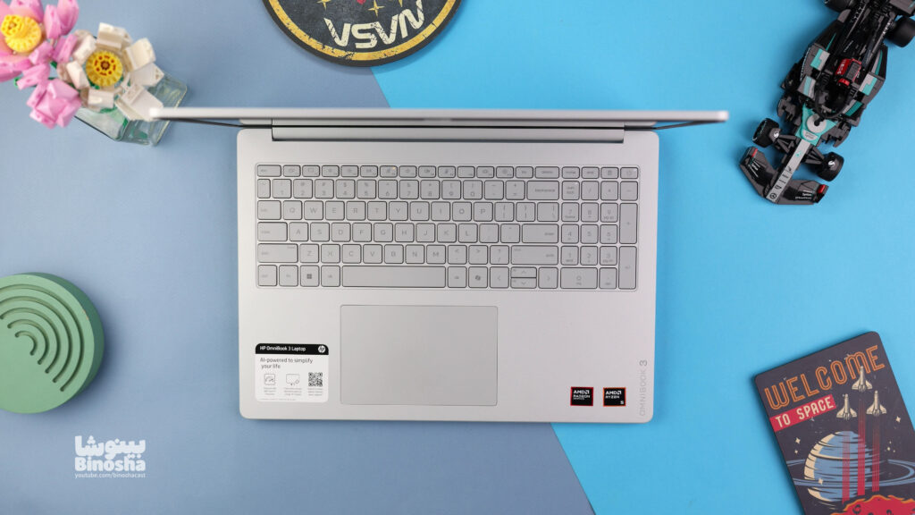 HP Omnibook 3 Binosha کیبورد و ترک‌پد بینوشا