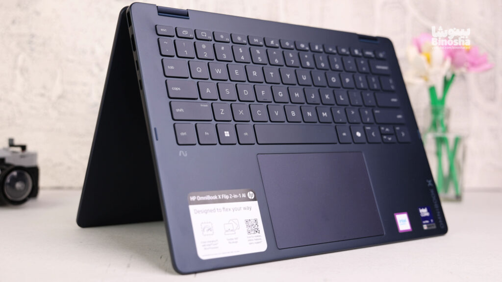 HP Omnibook X14 Flip حالت ایستاده binosha بینوشا