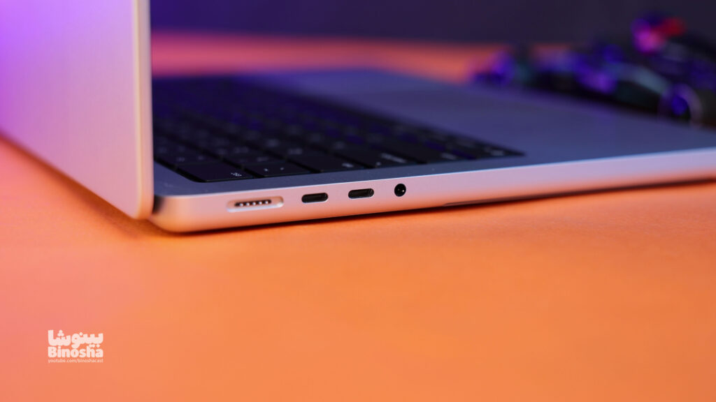 Apple Macbook Pro M5 Binosha بینوشا پورت‌ها